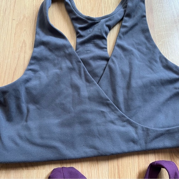 Bundle girlfriend collective two crossover nursing bra size M - Picture 5 of 6